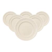 BROTTELLER Manoir weiß ø 17,4 cm 6er Set - Weiß, Keramik (17.4cm) - Villeroy & Boch