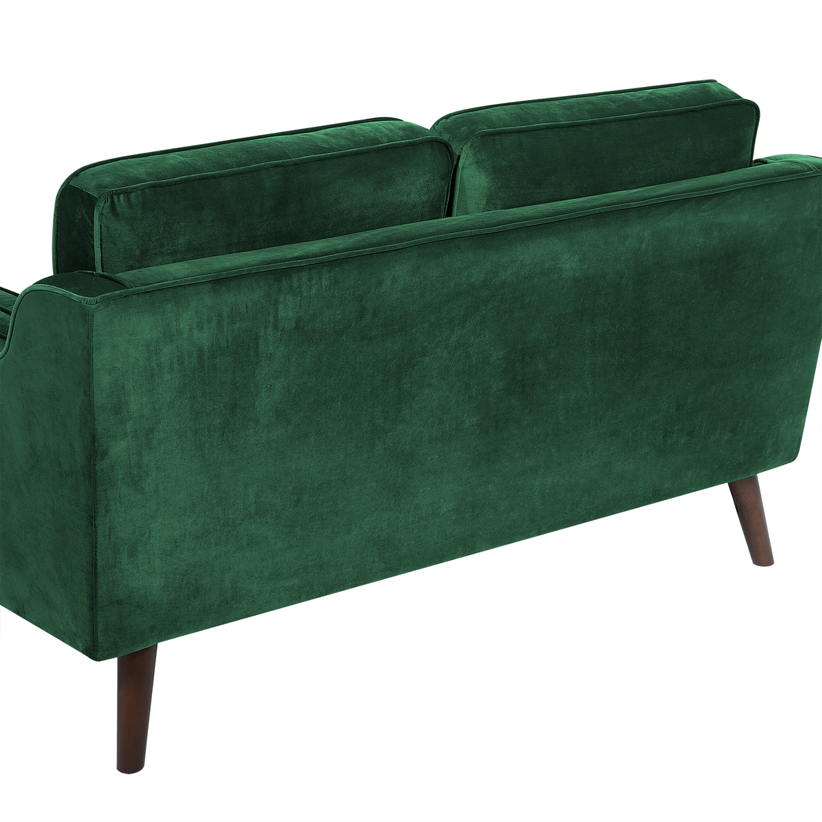 2-SITZER-SOFA Samtstoff Grün Lokka - Hellgrün, Textil (150/85/83cm) - Beliani