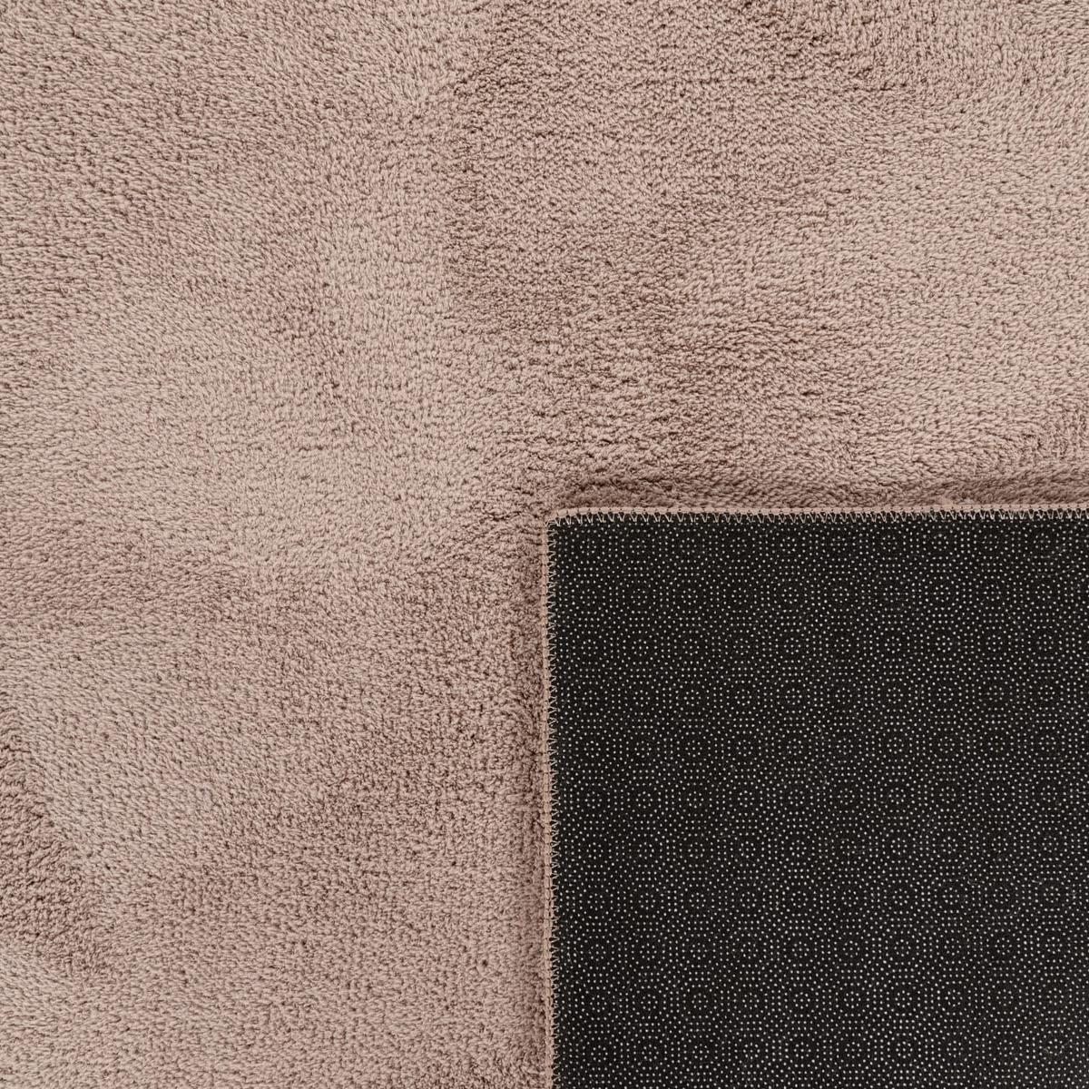 KURZFLORTEPPICH, einfarbig, Taupe, Ø 200 cm - Braun, Textil (200/200cm) - KADIMA DESIGN