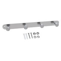 GARDEROBENLEISTE 30/2.55/2.55 cm - Silberfarben, Metall (2.55/2.55/30cm) - Intirilife