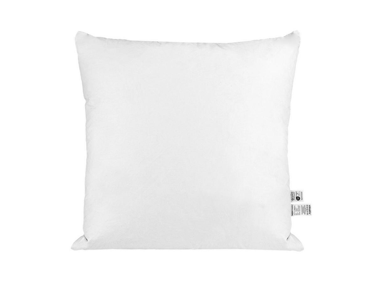 FEDERKISSEN PublikPrall 80/80 cm - Beige/Creme, Naturmaterialien/Textil (80/80cm) - beties Heimtextil