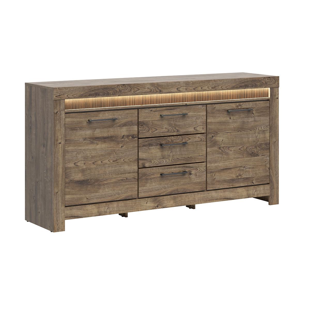 SIDEBOARD Amaury Holz - Braun, Holzwerkstoff (180/93/45cm) - Petits-meubles