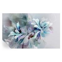 FOTOTAPETE 416x254 cm - Florale Abstraktion - Grün, Textil (416/254cm) - Wallfluent