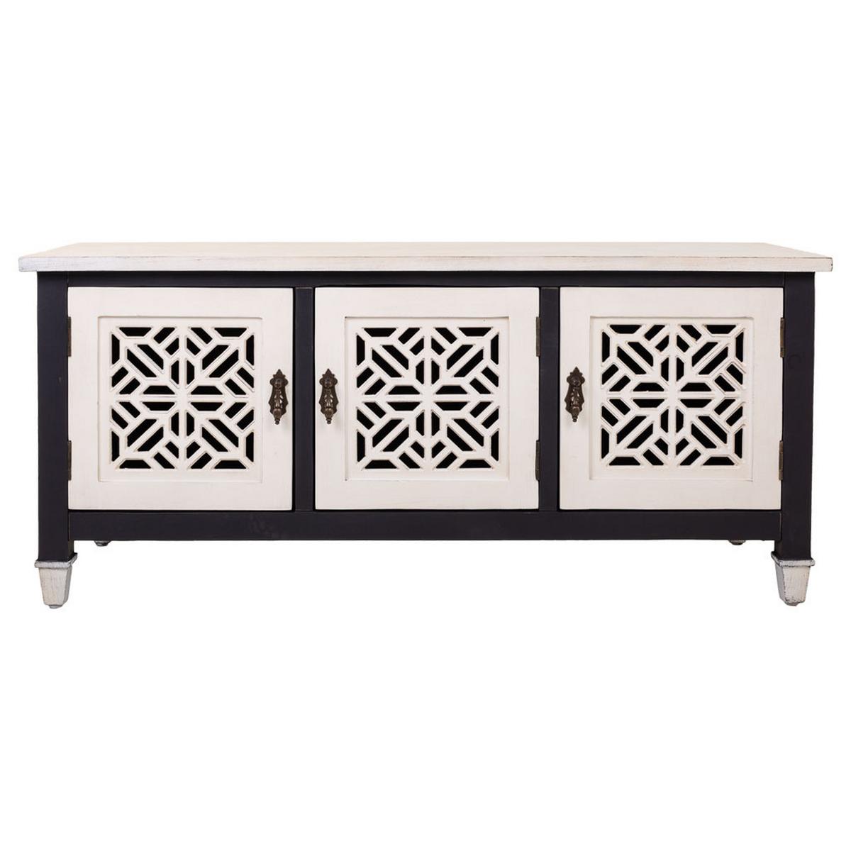SIDEBOARD aus Holz 106x40x46 Cm - Multicolor, Holz (105.5/46/40cm) - Wanderlust