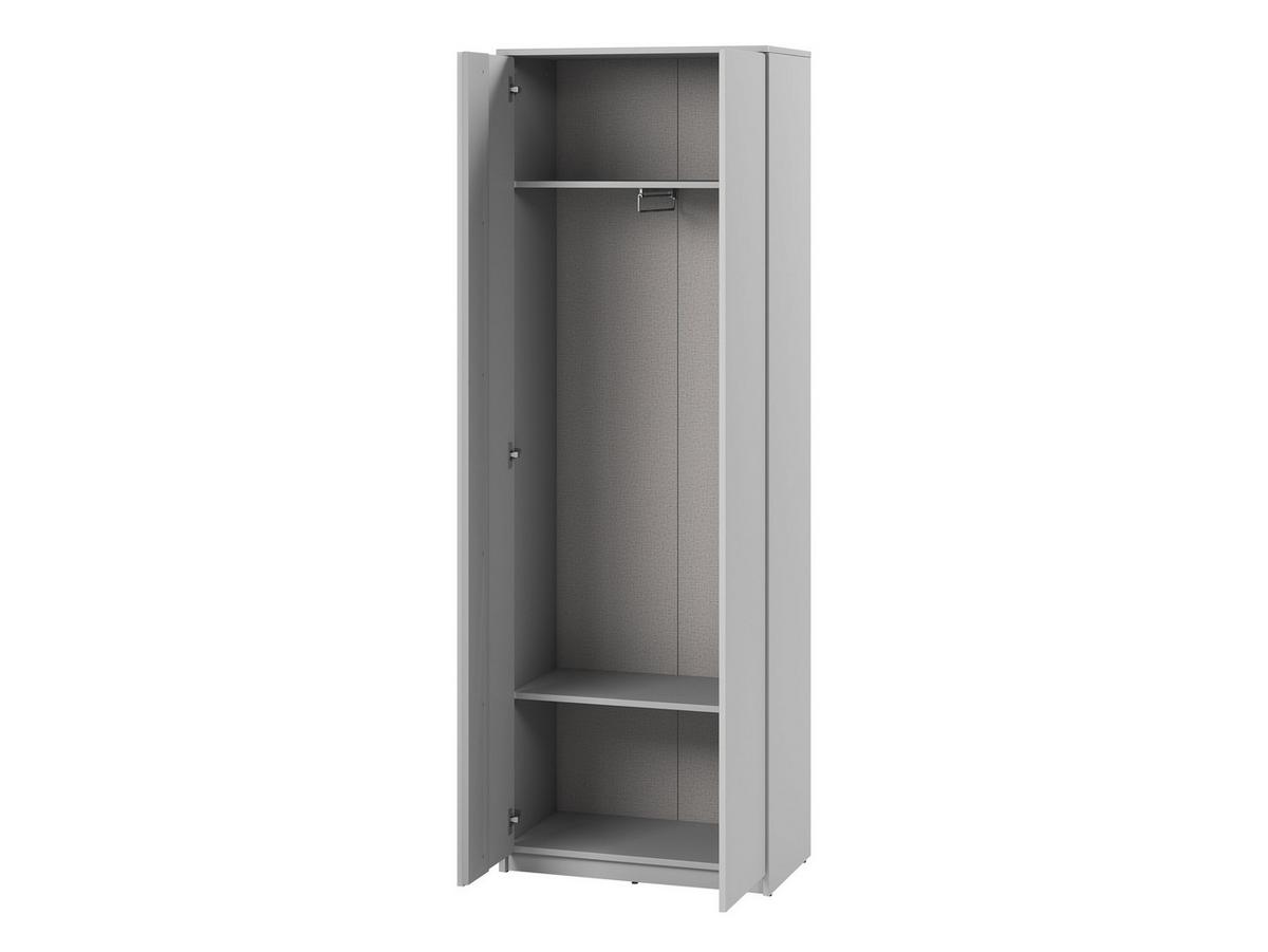 KLEIDERSCHRANK Simply SM01 - Weiß, Holzwerkstoff (69/200/40cm) - MIRJAN24