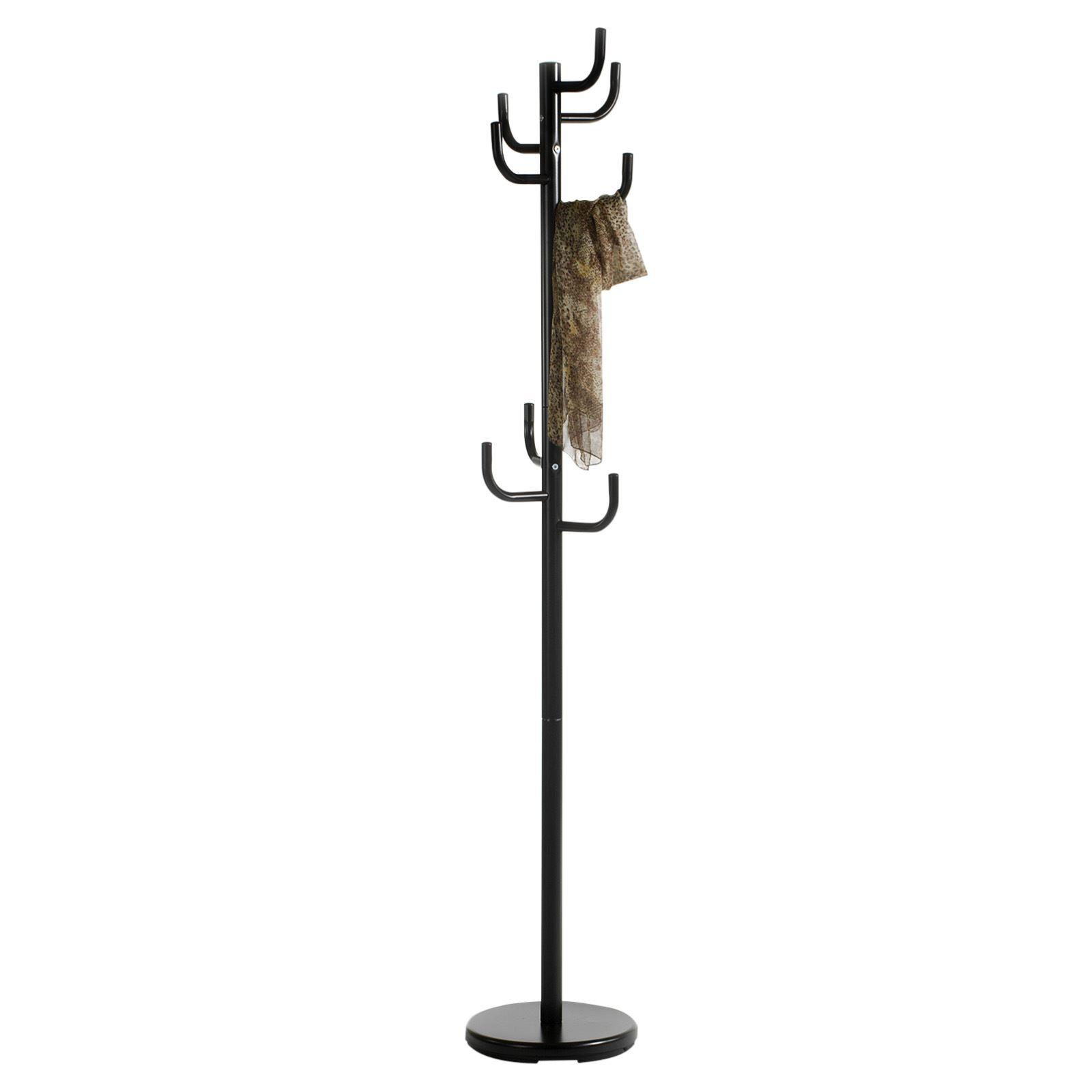 KLEIDERSTÄNDER MILA schwarz - Schwarz, Metall (30/174/30cm) - IDIMEX