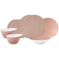 EINSTEIGER-SET Life Fashion Posh Rose 8-tlg. - Rosa, Keramik (2/2/2cm) - Seltmann Weiden
