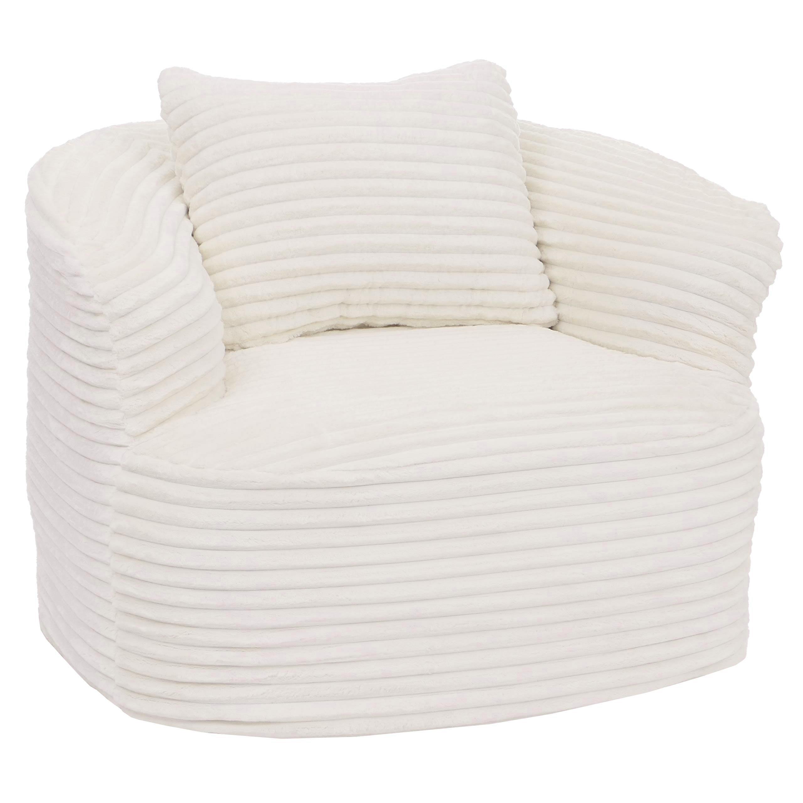 SESSEL Weiß - Weiß, Textil (100/66/86cm) - MCW