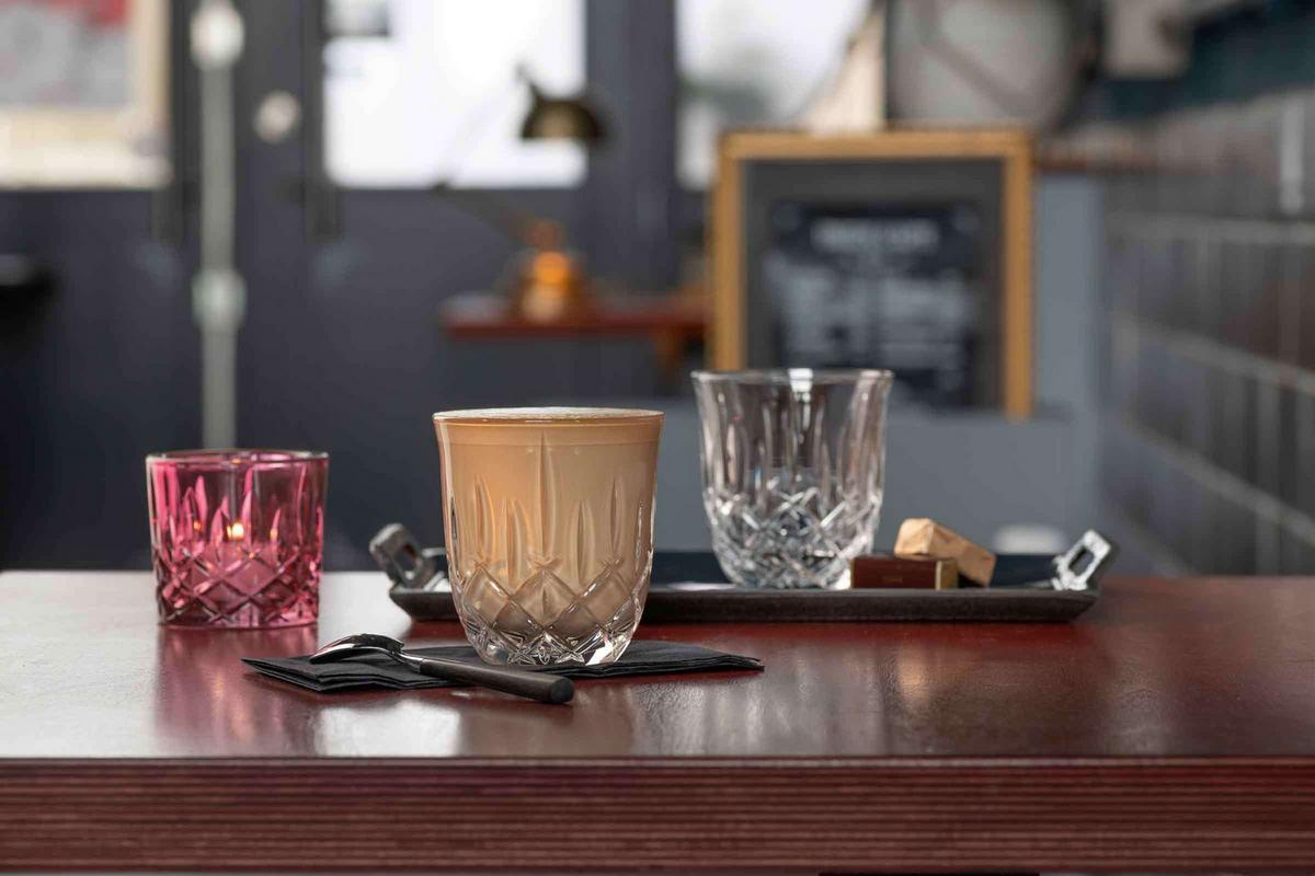 CAPPUCCINO/FLAT WHITE GLÄSER Noblesse Barista transparent 234 ml 2er Set - Transparent, Glas (0.234L) - Nachtmann