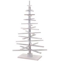 DEKO-WEIHNACHTSBAUM Weiß - Weiß, Holz (130cm) - MCW