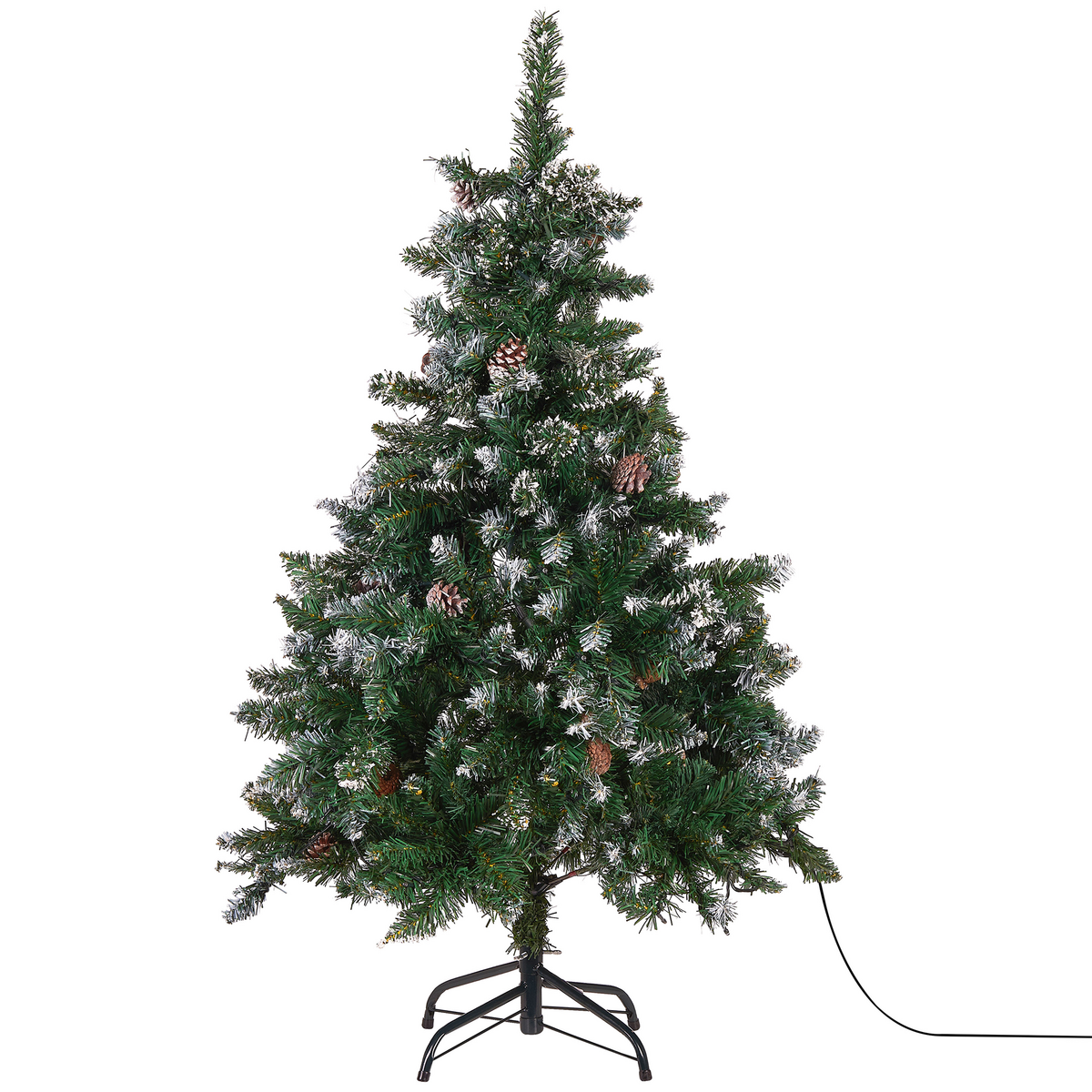 WEIHNACHTSBAUM 120 cm Grün Palomar - Grün, Kunststoff (120cm) - Beliani