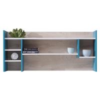 SCHREIBTISCHAUFSATZ Planet 11 - Blau/Eichefarben, Holzwerkstoff (24/125/55cm) - MIRJAN24