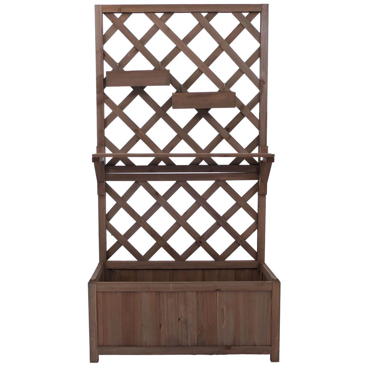 HOCHBEET Dunkelbraun - Dunkelbraun, Holz (70/135/30cm) - MCW