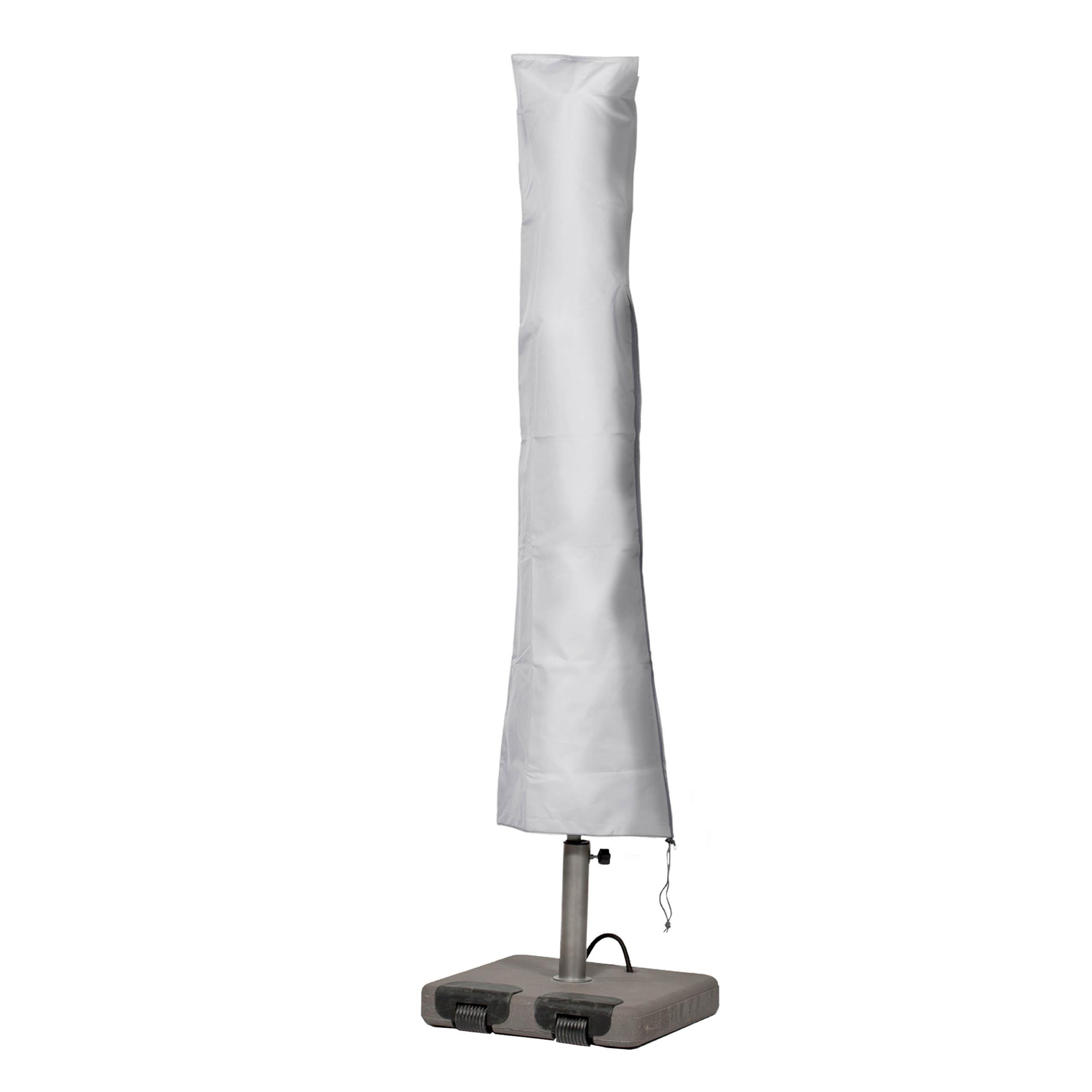 SCHUTZHÜLLE für Sonnenschirme SHP-60171 - Grau, Kunststoff (55/220/1cm) - mehr Garten