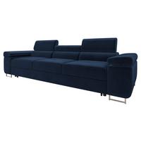 SCHLAFSOFA Torezio 3 Bis - Blau, Holz/Textil (263/90/102cm) - MIRJAN24