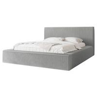 POLSTERBETT Glexi - Hellgrau, Holz/Textil (140/200cm) - MIRJAN24