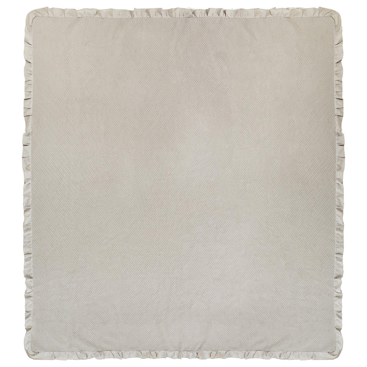 DECKE Beige 200 x 220 cm Hatton - Beige, Textil (200/220cm) - Beliani