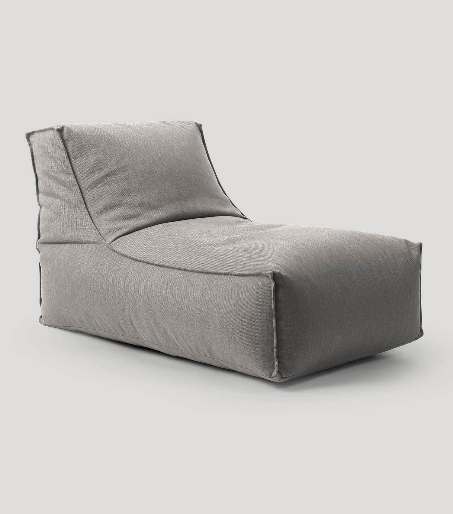 OUTDOOR SITZSACK Der Sundowner - Dunkelgrau, Textil (60/65/95cm) - Mokebo