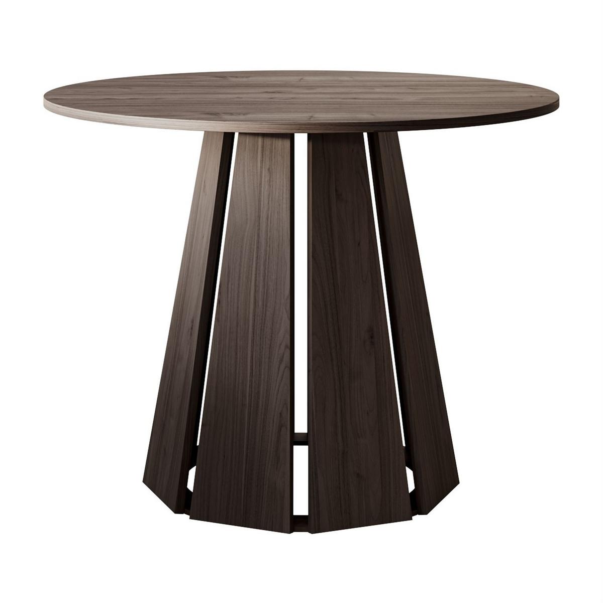 ESSTISCH SILVA nicht ausziehbar, Nussbaum - Nussbaumfarben, Holzwerkstoff (100/100/76cm) - Lookway