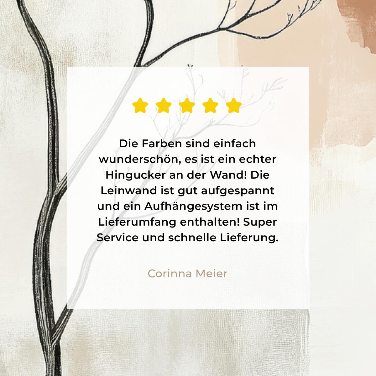 LEINWANDBILD Wabi sabi - Beige - Pflanze Wanddeko 40x60 cm - Sandfarben, Textil (40/60cm) - MuchoWow