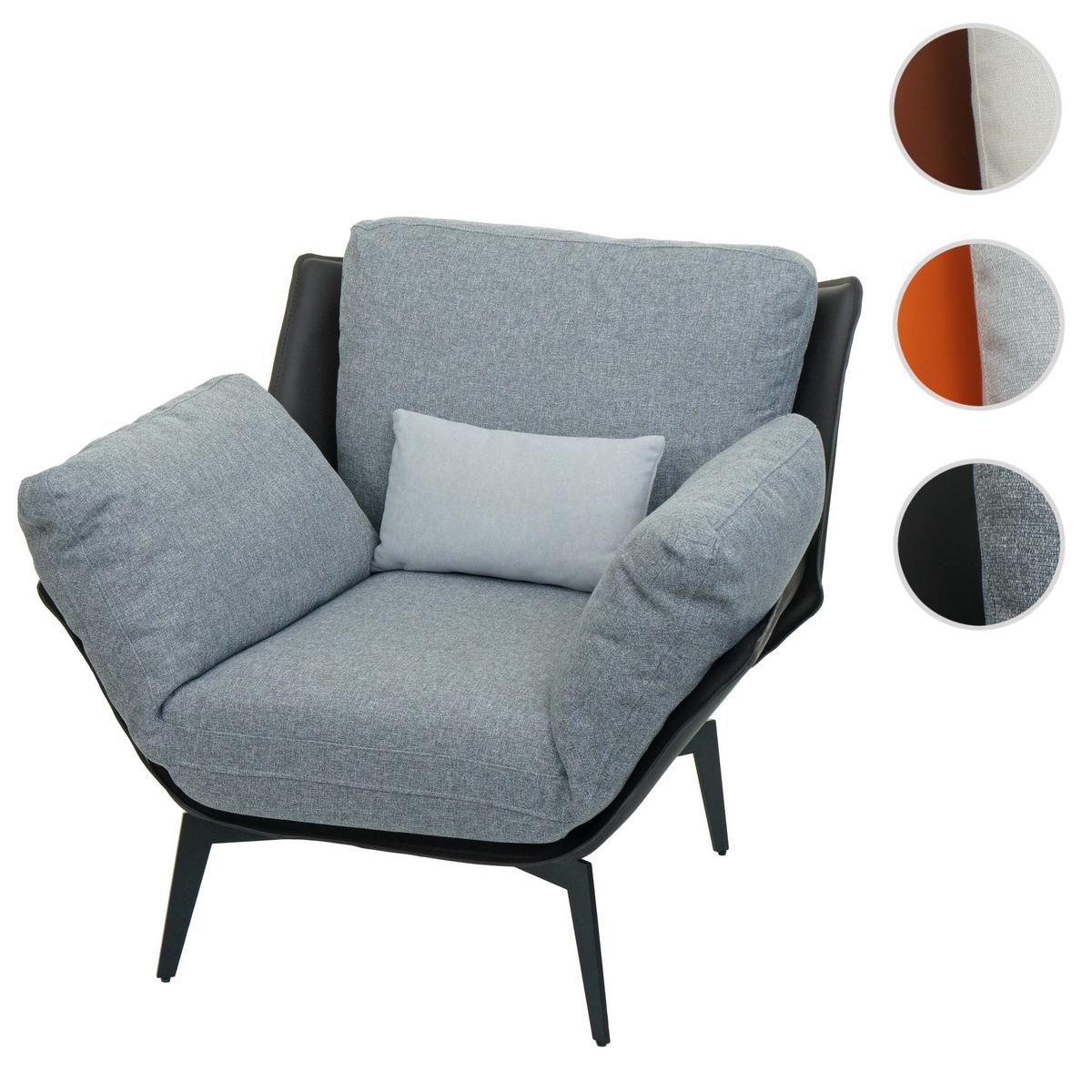 SESSEL Schwarz - Schwarz, Textil (86/81/86cm) - MCW