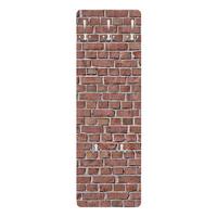 WANDGARDEROBE - Backstein Ziegeltapete Rot 34/105 cm - Rot, Holzwerkstoff (34/105/1.6cm) - Bilderwelten