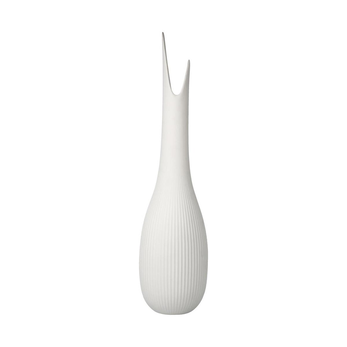 VASE Studio 8 Pure Raindrop weiß 41 cm - Weiß, Keramik (41cm) - Goebel