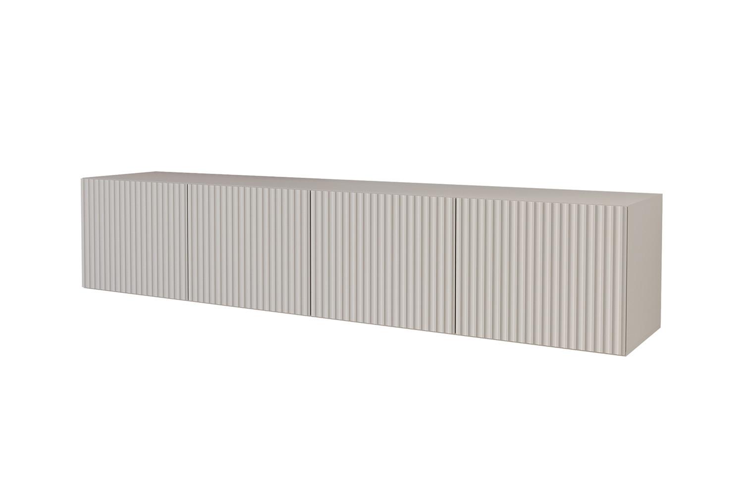 LOWBOARD NOA-2-W 2x100x40x40 cm - Kaschmir - Kaschmir, Holzwerkstoff (200/40/40cm) - ALTDECOR