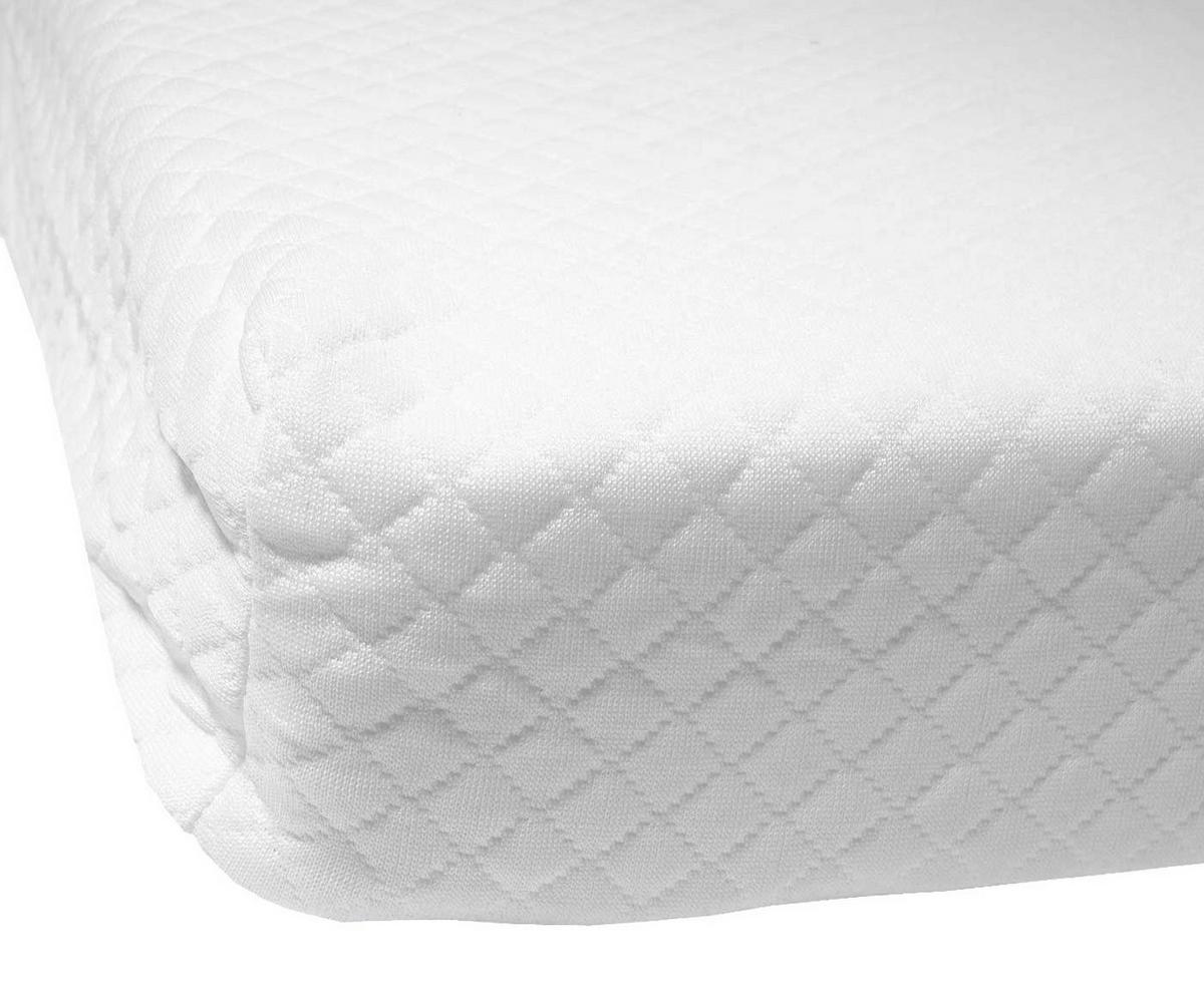 MEMORYFOAM-MATRATZENTOPPER 10CM Weiß - Weiß, Textil (200/90/10cm) - MCW