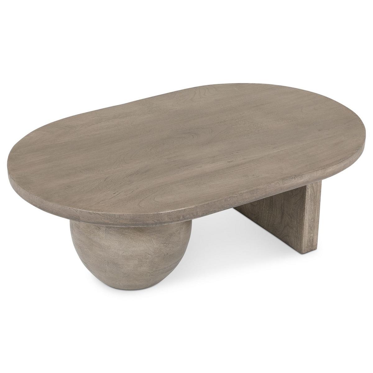 COUCHTISCH PERLA grau - Grau, Holz (70/110/37cm) - IDIMEX