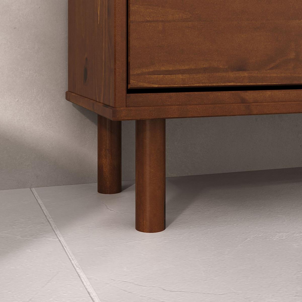 SCHUHKIPPER NAEL Kastanie - Kastanienfarben, Holz (80/114/30cm) - IDIMEX