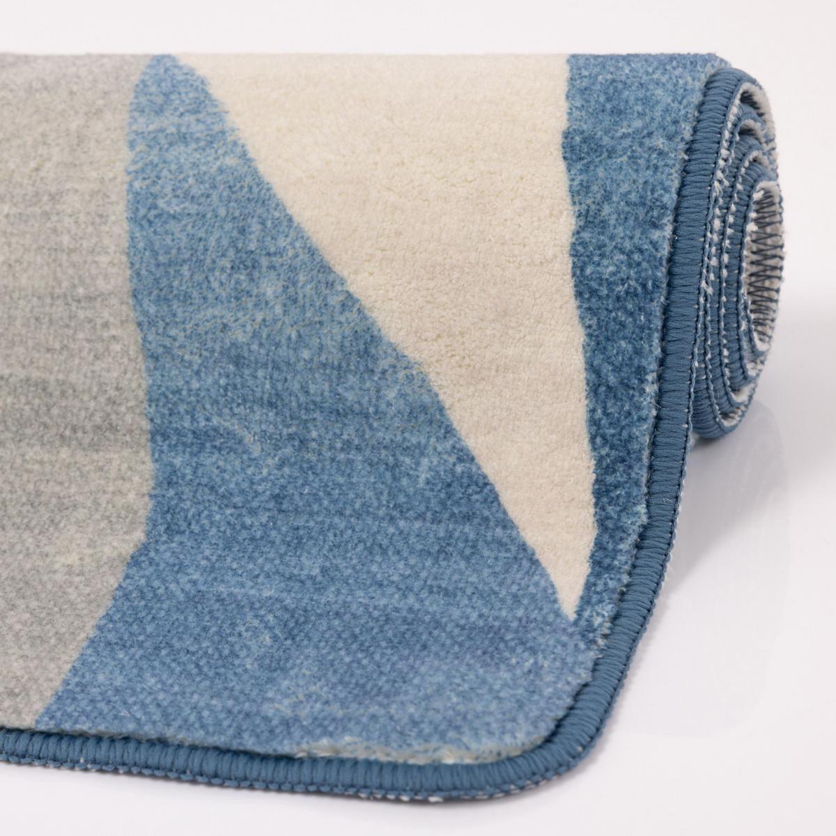 BADTEPPICH Aquata 50x60 cm - Blau, Textil (50/60cm) - Gino Falcone