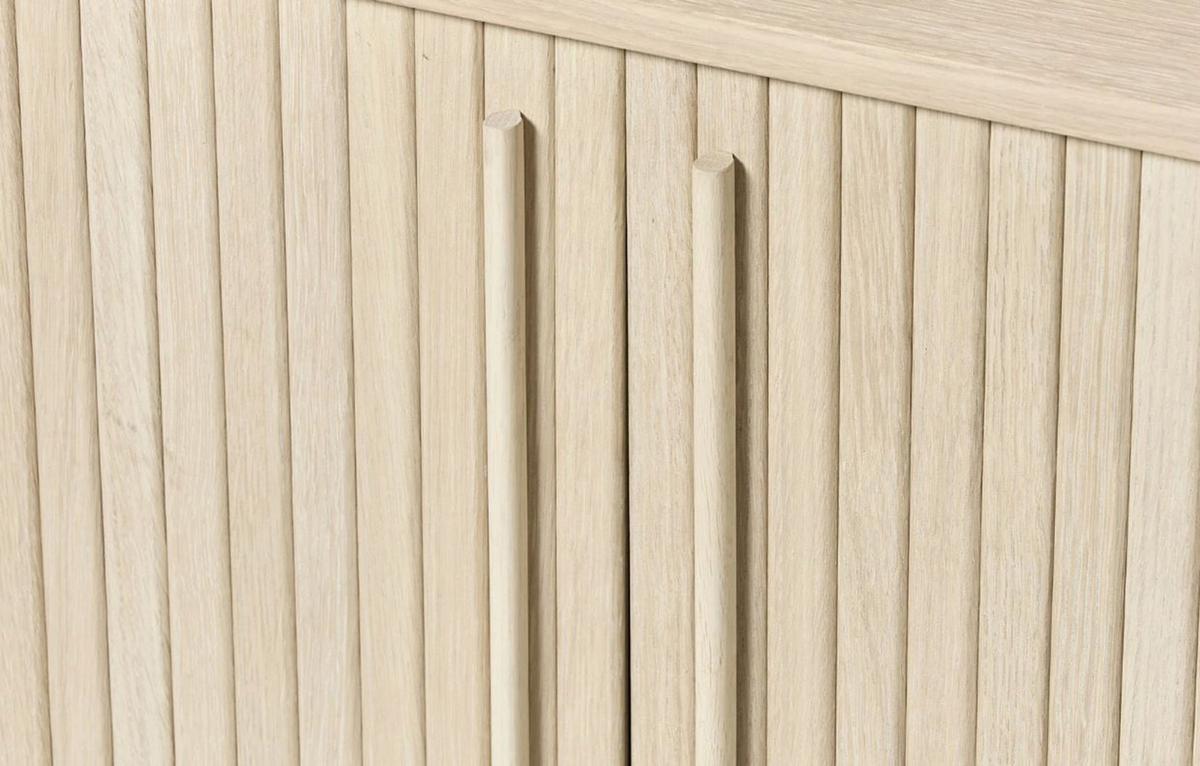 SIDEBOARD Meta 2-türig 140 cm - Hellbraun/Beige, Holz/Holzwerkstoff (140/76/45cm) - Selsey