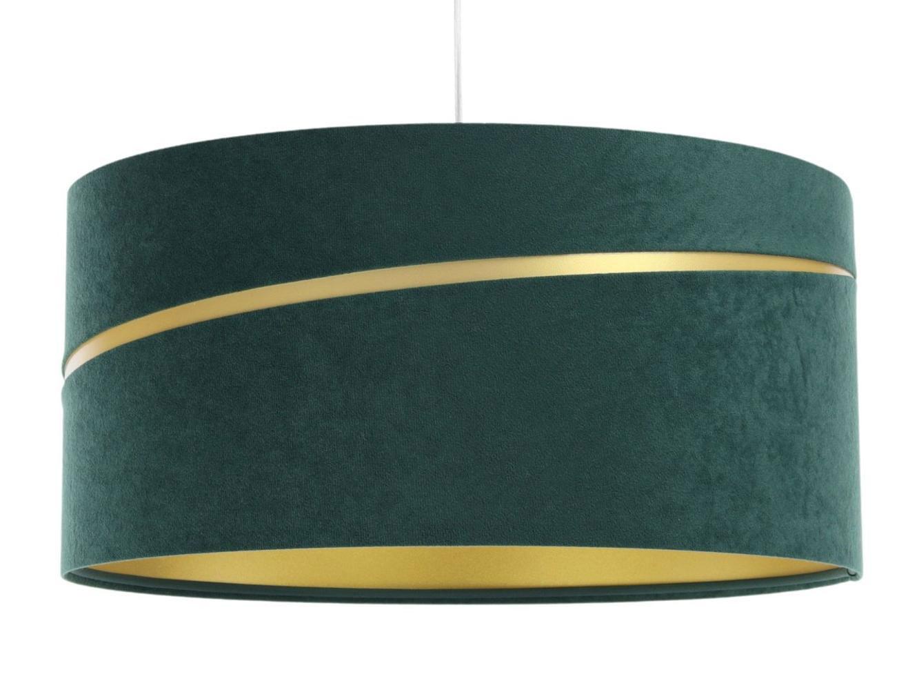 HÄNGELEUCHTE Grün 60/30 cm - Goldfarben/Grün, Kunststoff (60/0.4/30cm) - ONZENO