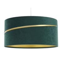 HÄNGELEUCHTE Grün 50/25 cm - Goldfarben/Grün, Kunststoff (50/0.4/25cm) - ONZENO