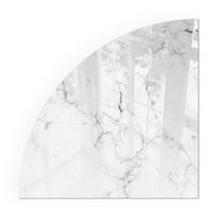 GLASPLATTE für Kamin 100x100 cm - Weiß, Glas (100/100/0.4cm) - TULUP