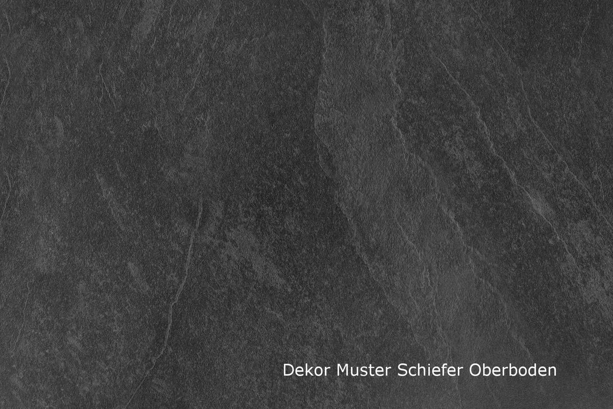 KOMMODE grau, Schiefer 88 x 92 cm, moderne Anrichte 2-türig - Schieferfarben/Grau, Holzwerkstoff/Kunststoff (88/92/40cm) - Furn.Design