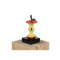 SKULPTUR Gold 15/30 cm - Rot/Goldfarben, Stein (1.9/30/15cm) - KUNSTLOFT