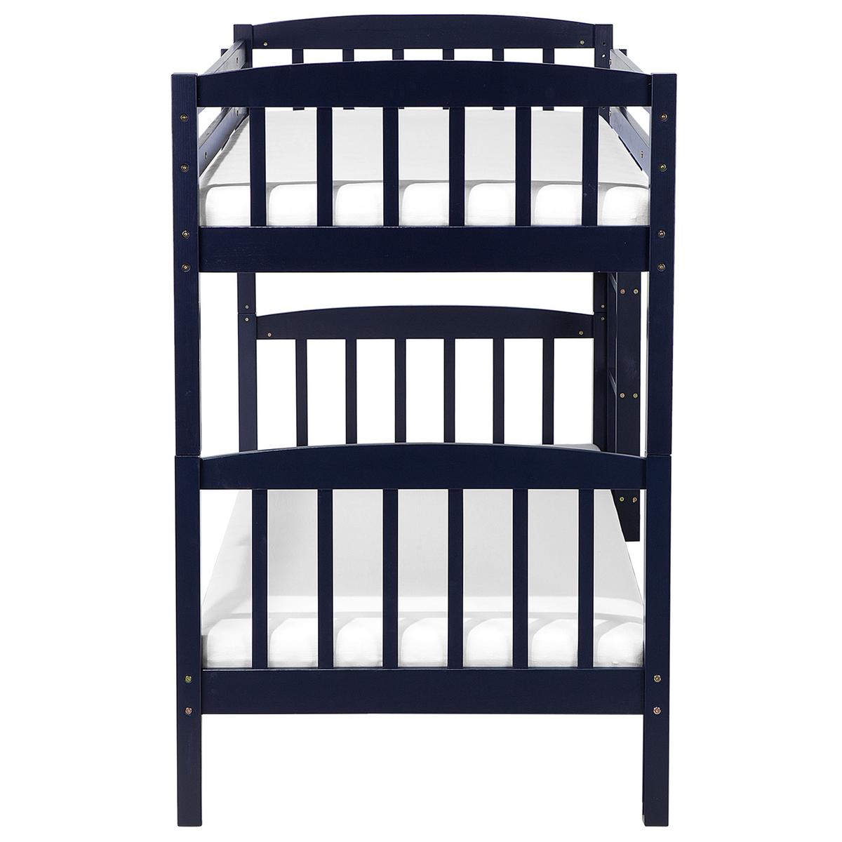 HOCHBETT Blau 90-200 cm Revin - Blau, Holz (90/200cm) - Beliani