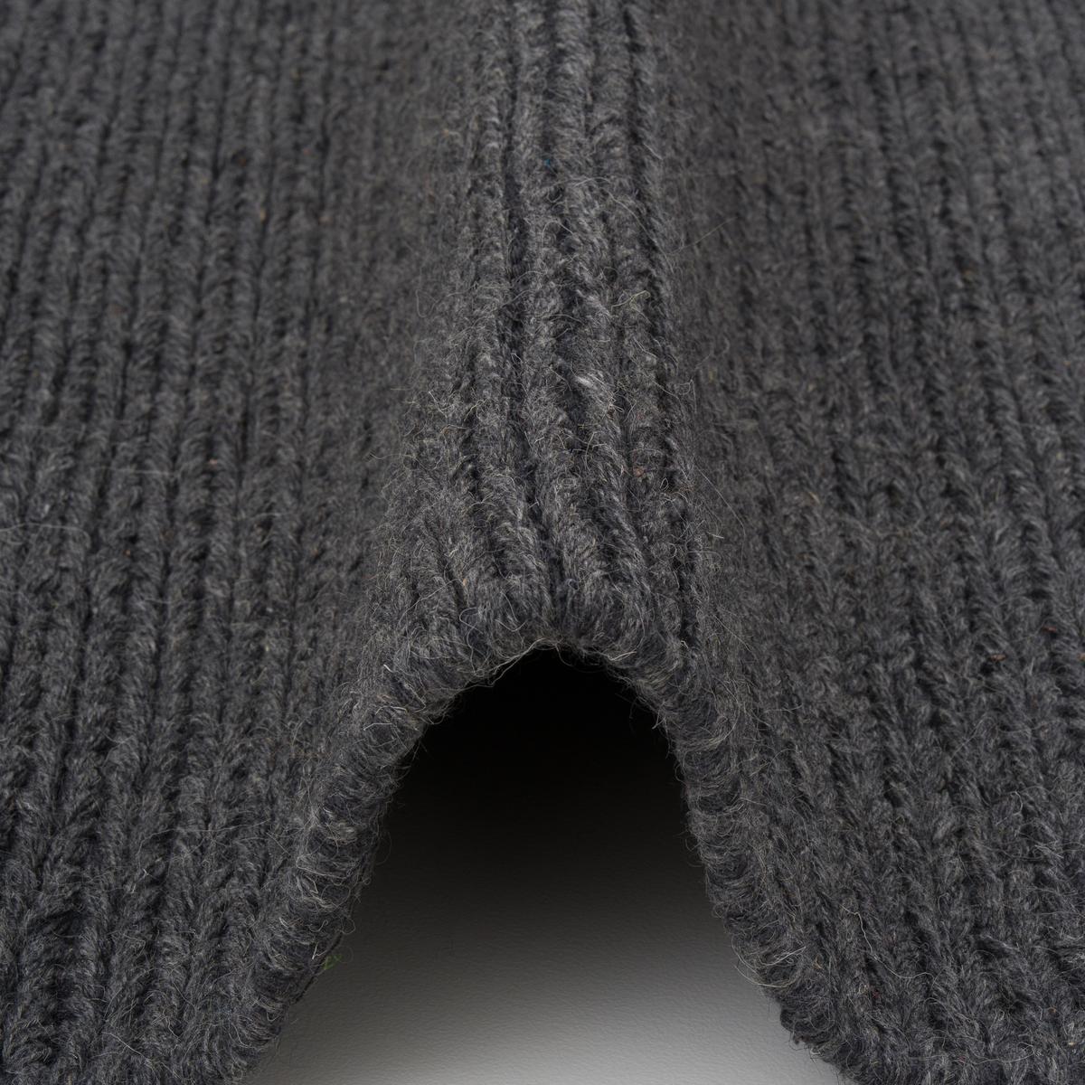 NATUR TEPPICH WOLLE SKARA - Anthrazit, Naturmaterialen (140/200cm) - Pergamon