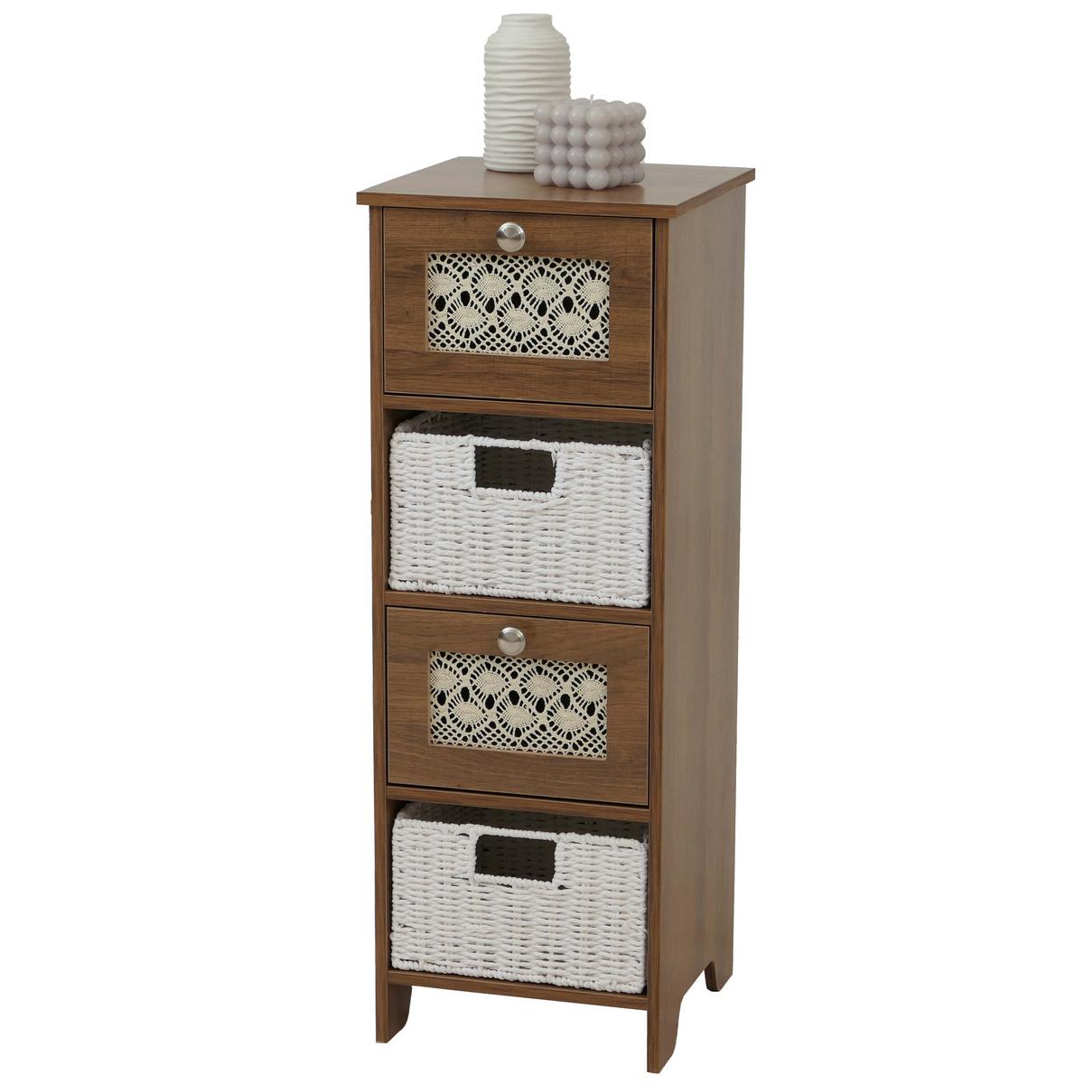 KOMMODE Braun - Braun, Holz (30/82/30cm) - MCW