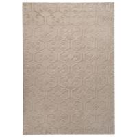 TEPPICH Beige 160/230 cm Gannett - Beige, Textil (160/230cm) - Beliani