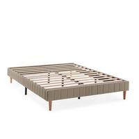 POLSTERBETT 140x200 cm Eris, Beige - Beige, Textil (202/142/30cm) - VS Venta-stock