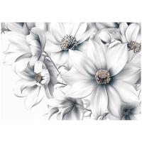 FOTOTAPETE Blumen 3D Effekt Vlies Tapete Wohnzimmer 200x140 - Multicolor, Papier (200/140cm) - Wallarena