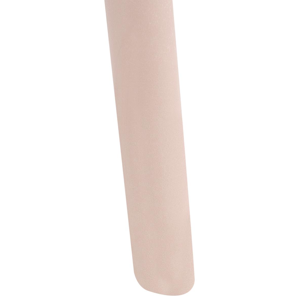 ESSZIMMERSTUHL 2er Set Kunstleder Beige Ankeny - Beige, Kunststoff (46/80/48cm) - Beliani