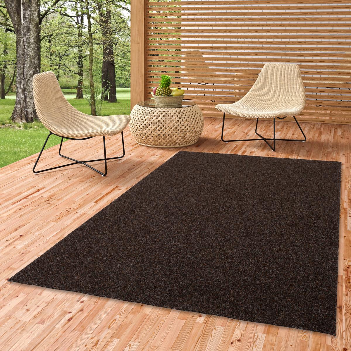 KUNSTRASEN RASENTEPPICH MIT NOPPEN KINGSTON - Braun, Textil (200/250cm) - Snapstyle