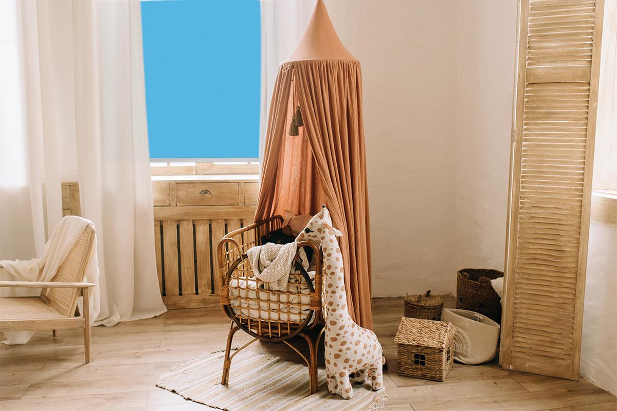 INNENROLLO - Fensterrollo - Rollo - 100x100 cm - Blau - Blau, Kunststoff (100/100/0.5cm) - TULUP