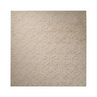 TEPPICH Beige 160/160 cm Gannett - Beige, Textil (160/160cm) - Beliani