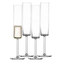 SEKTGLÄSER Modo transparent 163 ml 4er Set - Transparent, Glas (0.163L) - Schott Zwiesel
