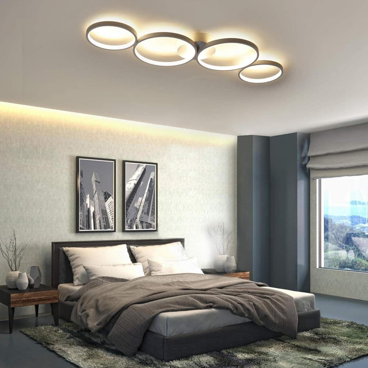 LED-DECKENLEUCHTE Luneau 5.8/88/31cm - Weiß, Metall (88/5.8/31cm) - Nettlife
